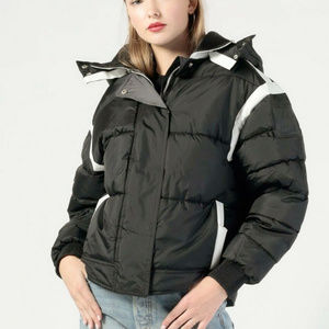 Biannual Cocoon Puffer in Black